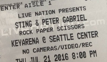 Sting & Peter Gabriel blend like old friends at the Key...