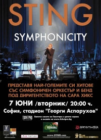 Reports from Sting's show at Stadium Georgi Asparuhov in Sofia...