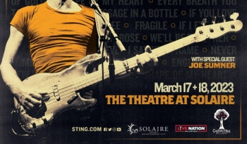 Sting confirms two dates in Manila in March 2023...