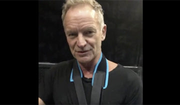 Sting Message To Fans...