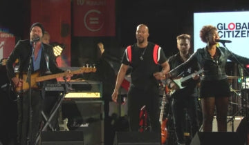 Sting & Common perform ā€Every Breath You Takeā€™ at Global Citizen Festival in NYC...