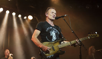 Sting gives longtime fans the show of a lifetime in Vancouver...