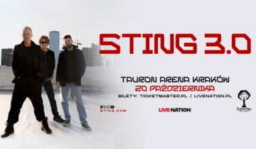 Sting to play in Krakow in October 2025...