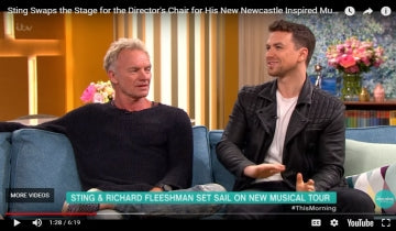 Sting & Richard Fleeshman on ITV's This Morning, May 8...