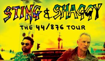Sting & Shaggy Bring Upbeat, Island-Flavored 44/876 Joint Tour to Russia in November...