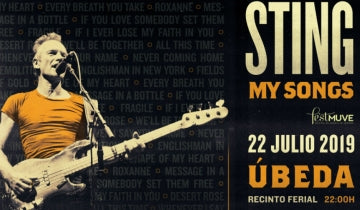 Sting to play in Ubeda, Spain on 22 July...