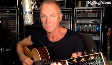 Sting appears on Rolling Stoneā€™s In My Room IGTV series...
