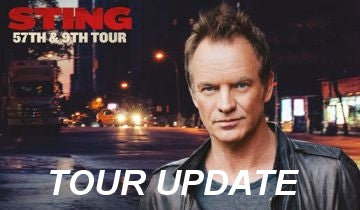 Sting: 57th & 9th Tour Mexican Concert Update...