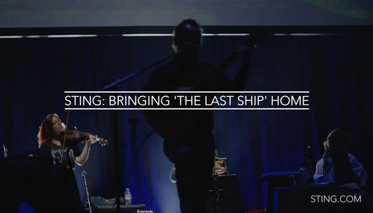 Sting.com Fan Club Exclusive: ā€Weā€™re All In The Same Boat"