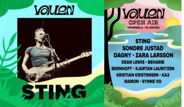 Sting to perform at Stavanger Festival in Norway June 10...