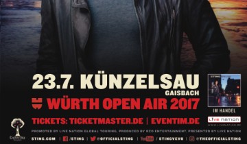 New show confirmed in KĆ¼nzelsau on 23 July 2017...