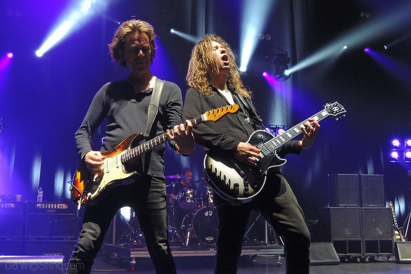 Sting, Joe Sumner and The Last Bandoleros performing in London on April 10, 2017. ©DW/Sting.com