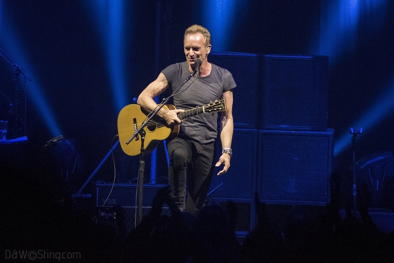 Sting, Joe Sumner and The Last Bandoleros performing in London on April 10, 2017. ©DW/Sting.com