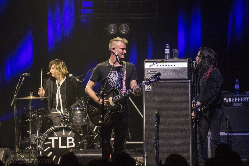 Sting, Joe Sumner and The Last Bandoleros performing in London on April 10, 2017. ©DW/Sting.com