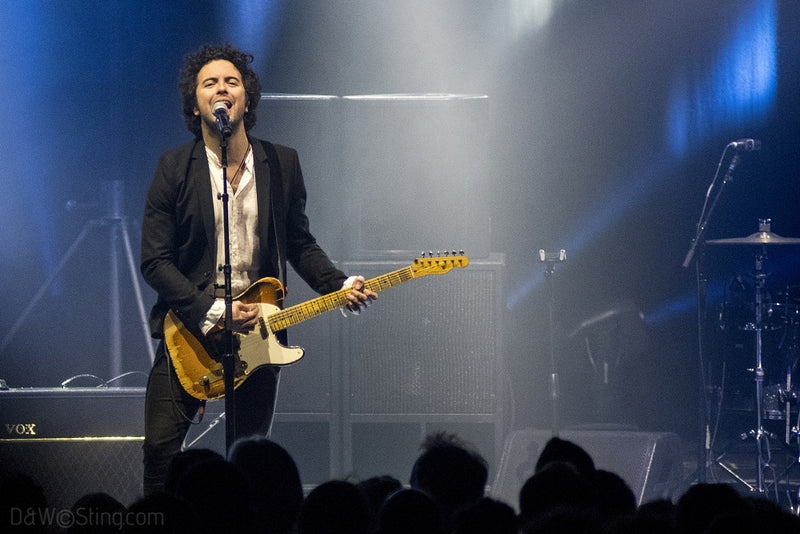 Sting, Joe Sumner and The Last Bandoleros performing in London on April 10, 2017. ©DW/Sting.com