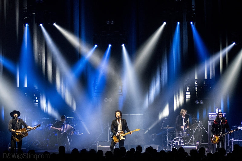 Sting, Joe Sumner and The Last Bandoleros performing in London on April 10, 2017. ©DW/Sting.com