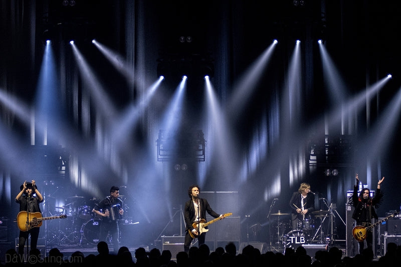 Sting, Joe Sumner and The Last Bandoleros performing in London on April 10, 2017. ©DW/Sting.com