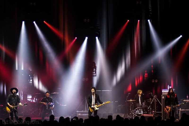 Sting, Joe Sumner and The Last Bandoleros performing in London on April 10, 2017. ©DW/Sting.com