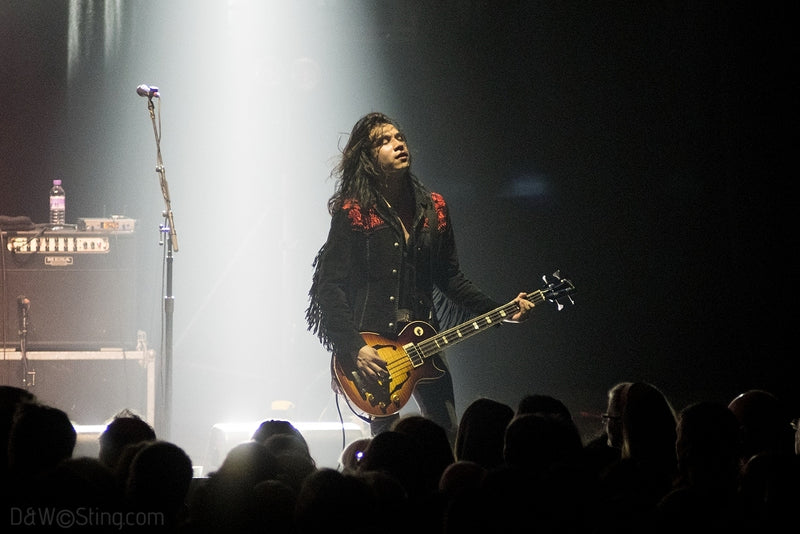 Sting, Joe Sumner and The Last Bandoleros performing in London on April 10, 2017. ©DW/Sting.com