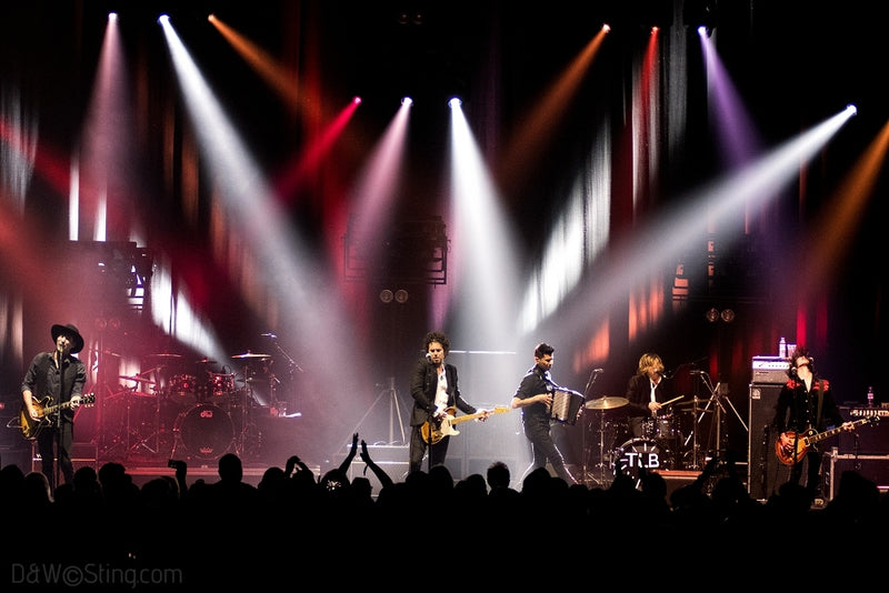 Sting, Joe Sumner and The Last Bandoleros performing in London on April 10, 2017. ©DW/Sting.com