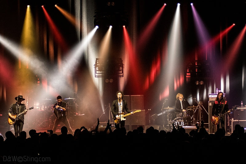Sting, Joe Sumner and The Last Bandoleros performing in London on April 10, 2017. ©DW/Sting.com