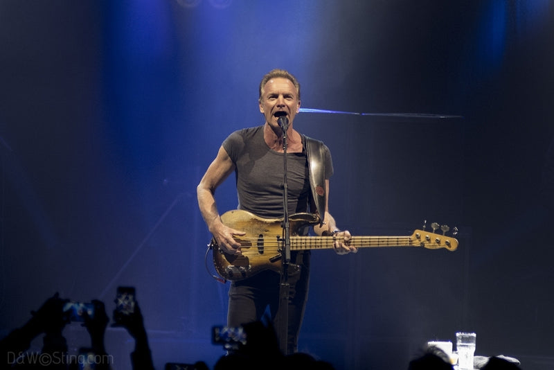 Sting, Joe Sumner and The Last Bandoleros performing in London on April 10, 2017. ©DW/Sting.com