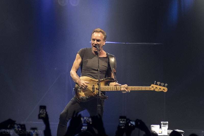Sting, Joe Sumner and The Last Bandoleros performing in London on April 10, 2017. ©DW/Sting.com