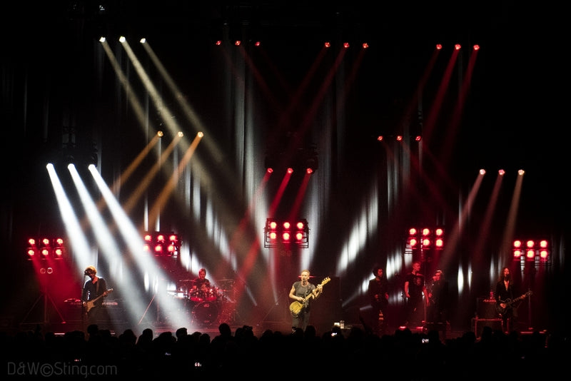 Sting, Joe Sumner and The Last Bandoleros performing in London on April 10, 2017. ©DW/Sting.com