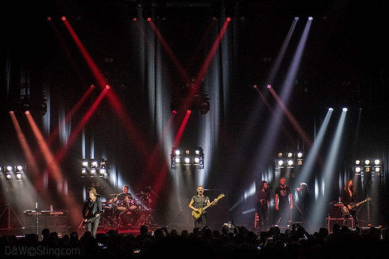 Sting, Joe Sumner and The Last Bandoleros performing in London on April 10, 2017. ©DW/Sting.com