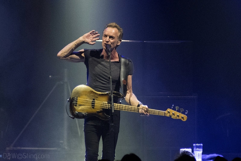 Sting, Joe Sumner and The Last Bandoleros performing in London on April 10, 2017. ©DW/Sting.com