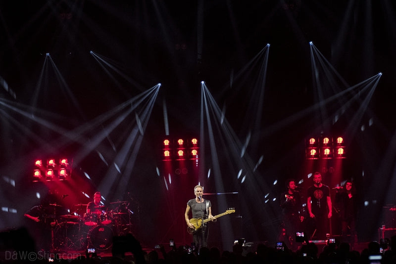 Sting, Joe Sumner and The Last Bandoleros performing in London on April 10, 2017. ©DW/Sting.com