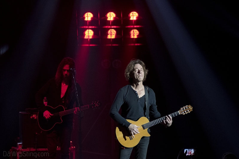 Sting, Joe Sumner and The Last Bandoleros performing in London on April 10, 2017. ©DW/Sting.com