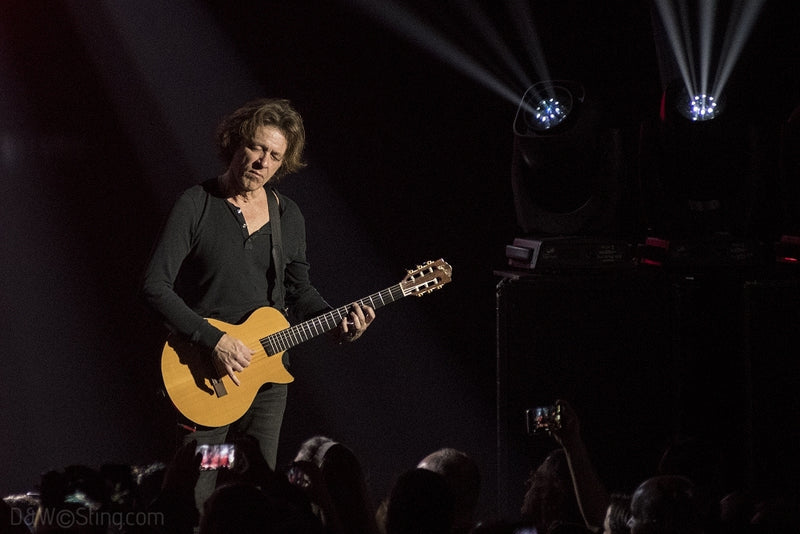 Sting, Joe Sumner and The Last Bandoleros performing in London on April 10, 2017. ©DW/Sting.com