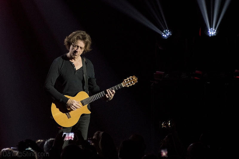 Sting, Joe Sumner and The Last Bandoleros performing in London on April 10, 2017. ©DW/Sting.com