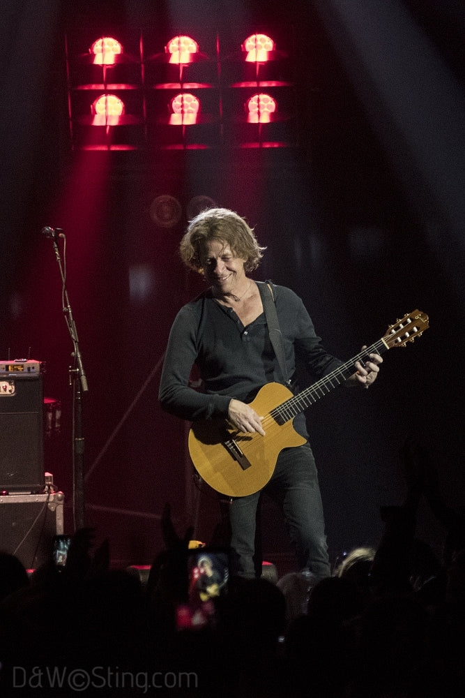 Sting, Joe Sumner and The Last Bandoleros performing in London on April 10, 2017. ©DW/Sting.com