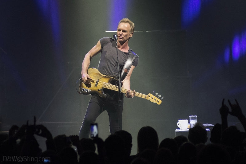Sting, Joe Sumner and The Last Bandoleros performing in London on April 10, 2017. ©DW/Sting.com