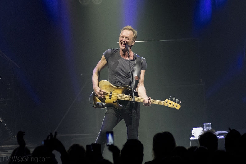 Sting, Joe Sumner and The Last Bandoleros performing in London on April 10, 2017. ©DW/Sting.com