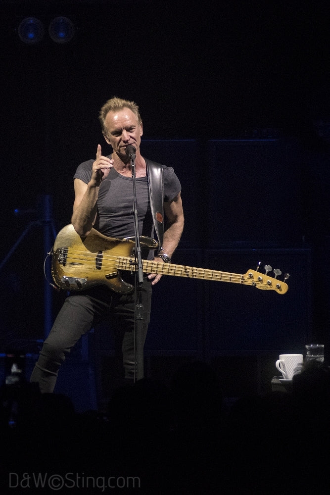 Sting, Joe Sumner and The Last Bandoleros performing in London on April 10, 2017. ©DW/Sting.com