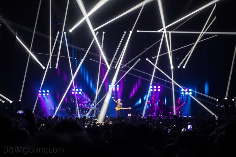 Sting, Joe Sumner and The Last Bandoleros performing in London on April 10, 2017. ©DW/Sting.com