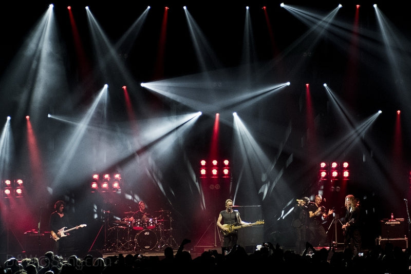 Sting, Joe Sumner and The Last Bandoleros performing in London on April 10, 2017. ©DW/Sting.com