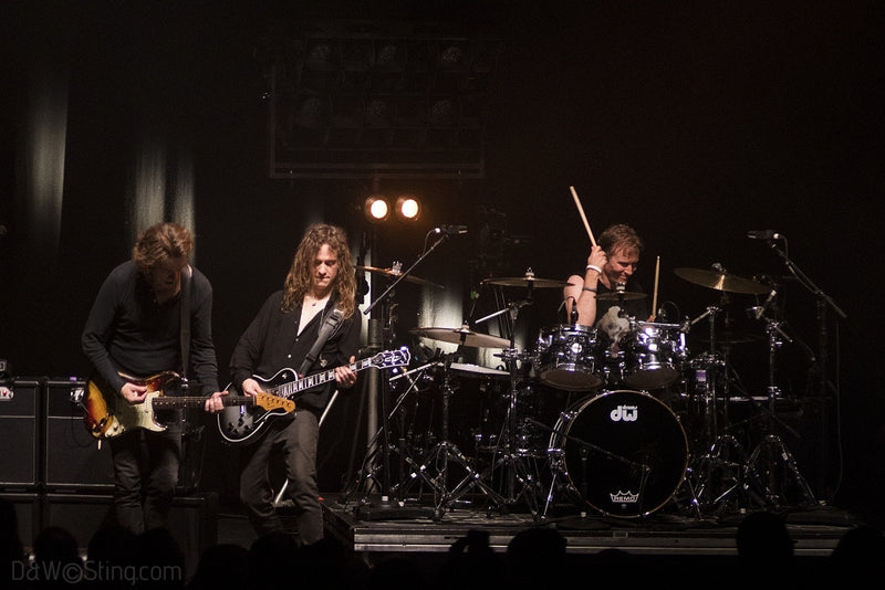 Sting, Joe Sumner and The Last Bandoleros performing in London on April 10, 2017. ©DW/Sting.com