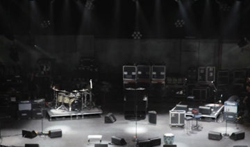 Soundcheck - getting ready for Europe!