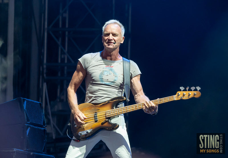 Sting MY SONGS at Lytham Festival, 30 June 2023. All images copyright D&W. Thanks to Cuffe and Taylor and Rhodes Media.