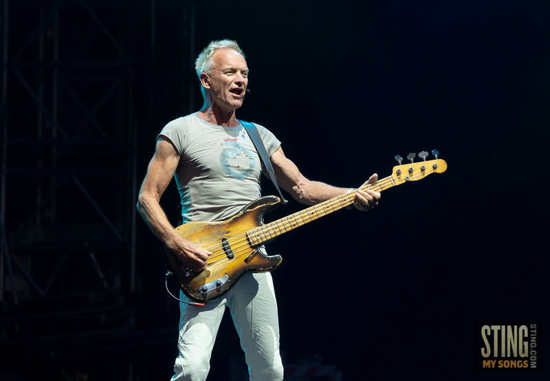Sting MY SONGS at Lytham Festival, 30 June 2023. All images copyright D&W. Thanks to Cuffe and Taylor and Rhodes Media.