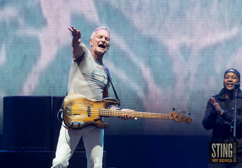 Sting MY SONGS at Lytham Festival, 30 June 2023. All images copyright D&W. Thanks to Cuffe and Taylor and Rhodes Media.