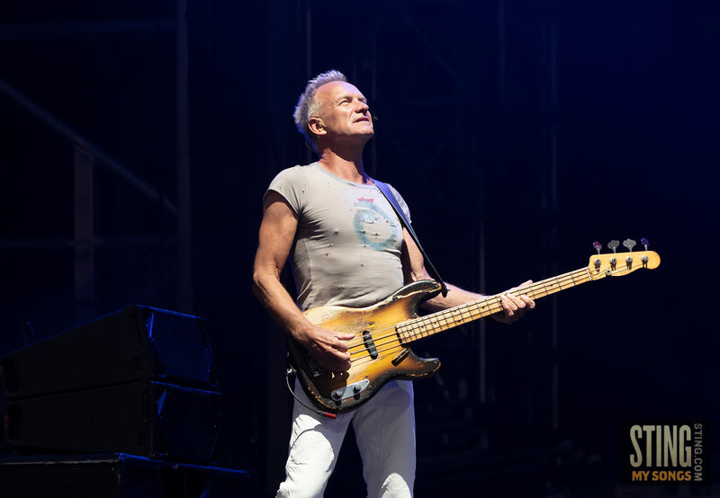 Sting MY SONGS at Lytham Festival, 30 June 2023. All images copyright D&W. Thanks to Cuffe and Taylor and Rhodes Media.