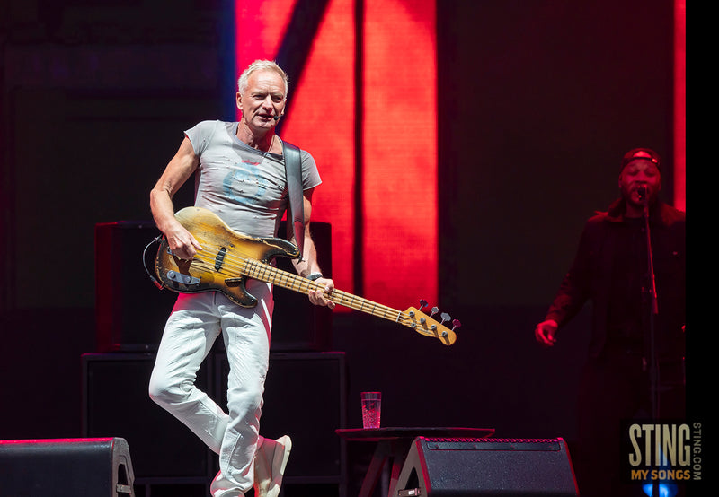 Sting MY SONGS at Lytham Festival, 30 June 2023. All images copyright D&W. Thanks to Cuffe and Taylor and Rhodes Media.