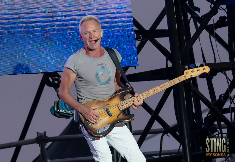 Sting MY SONGS at Lytham Festival, 30 June 2023. All images copyright D&W. Thanks to Cuffe and Taylor and Rhodes Media.