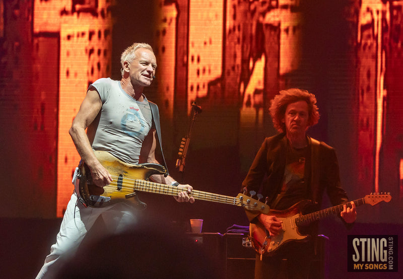 Sting MY SONGS at Lytham Festival, 30 June 2023. All images copyright D&W. Thanks to Cuffe and Taylor and Rhodes Media.