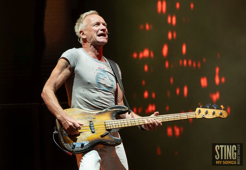 Sting MY SONGS at Lytham Festival, 30 June 2023. All images copyright D&W. Thanks to Cuffe and Taylor and Rhodes Media.